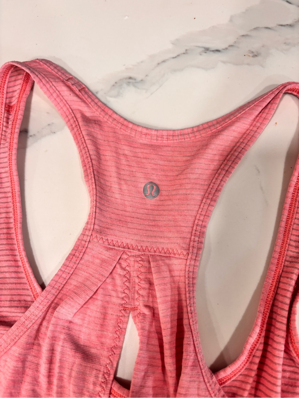 Lululemon Women's Pink Racerback Tank Top - Picture 3 of 3
